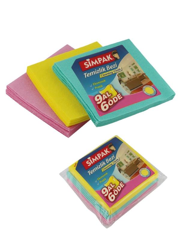 SİMPAK TEMİZLİK BEZİ 6+3 2589