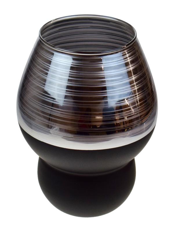 SİYAH FÜME KAPLAMA VAZO 1909-A-PVD-5-FY