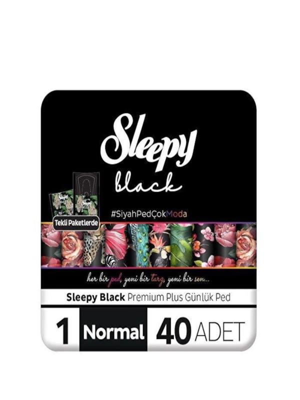 SLEEPY BLACK GÜNLÜK PED SÜPER NORMAL 40LI