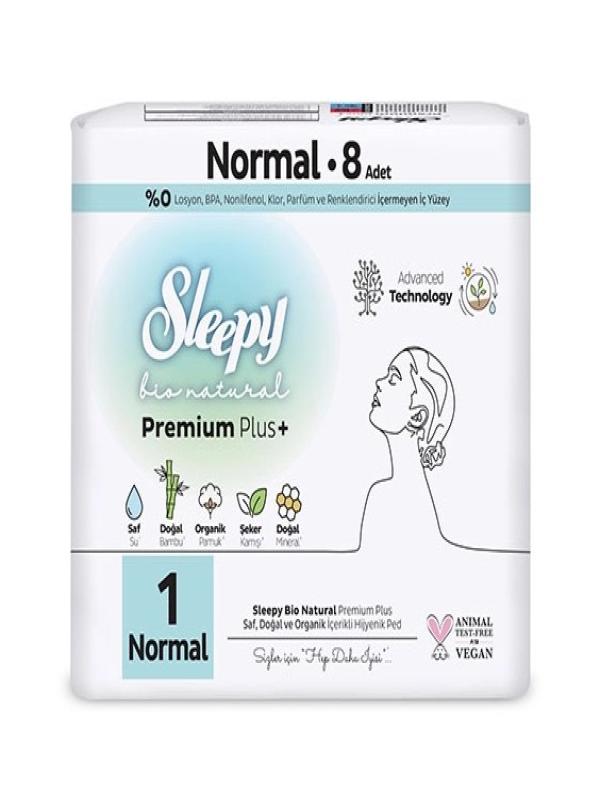 SLEEPY HİJYENİK PED BİO NORMAL 8 Lİ