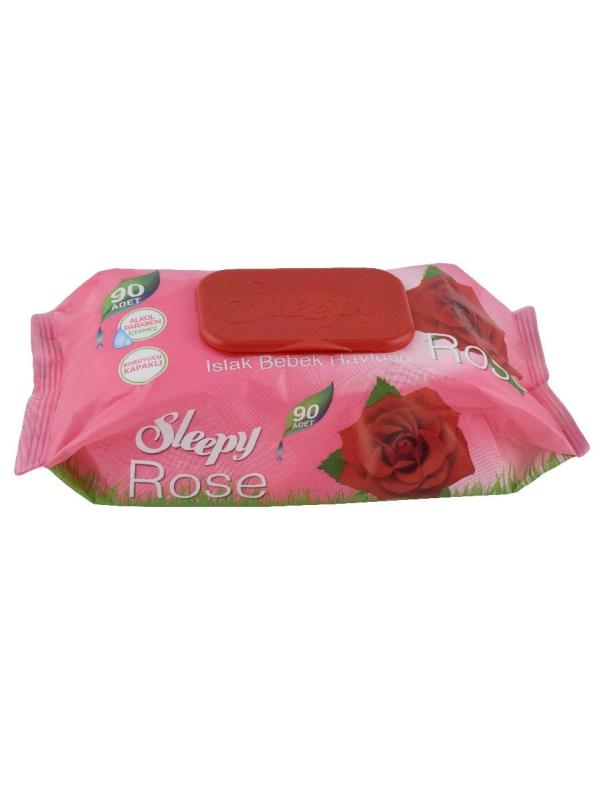 SLEEPY ISLAK HAVLU 90 LI KAPAKLI GÜL