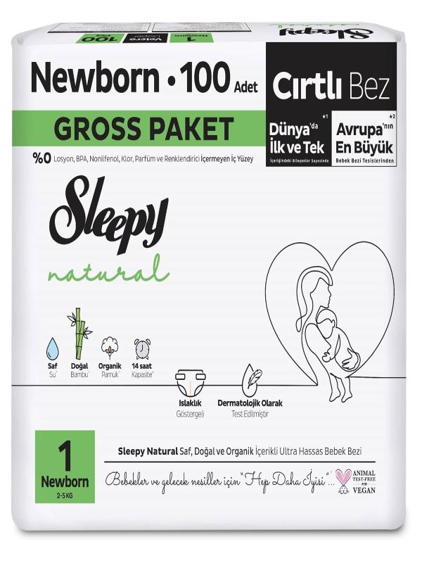SLEEPY NATURAL GROSS BEZ NO:1 NEWBORN 100 LÜ