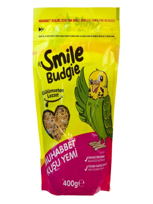SMİLE MUHABBET KUŞU YEMİ 400 GR