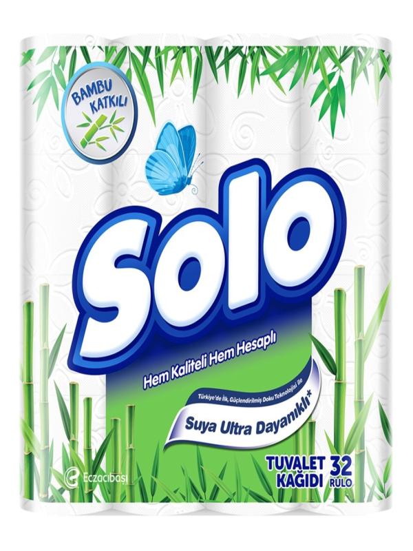 SOLO 32 Lİ TUVALET KAĞIT BAMBU