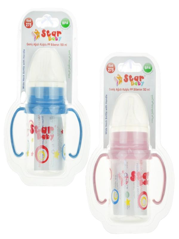STAR BABY 150CC GENİŞ AĞIZLI BİBERON  KOD:275