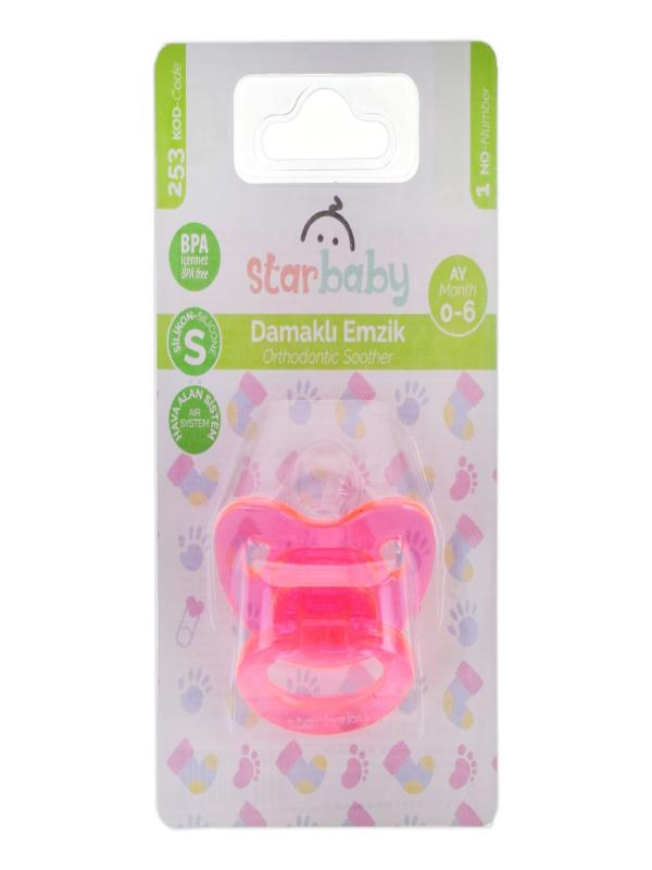 STAR DAMAKLI SİLİKON EMZİK NO:1 KOD:253
