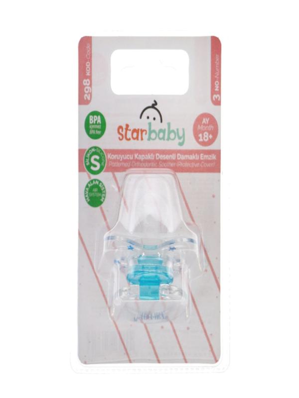 STAR KORUYUCU KAPAKLI DESENLİ EMZİK NO:3 KOD:298