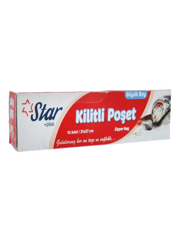 STARPLUS BUZDOLABI POŞETİ KİLİTLİ BÜYÜK BOY 21*27
