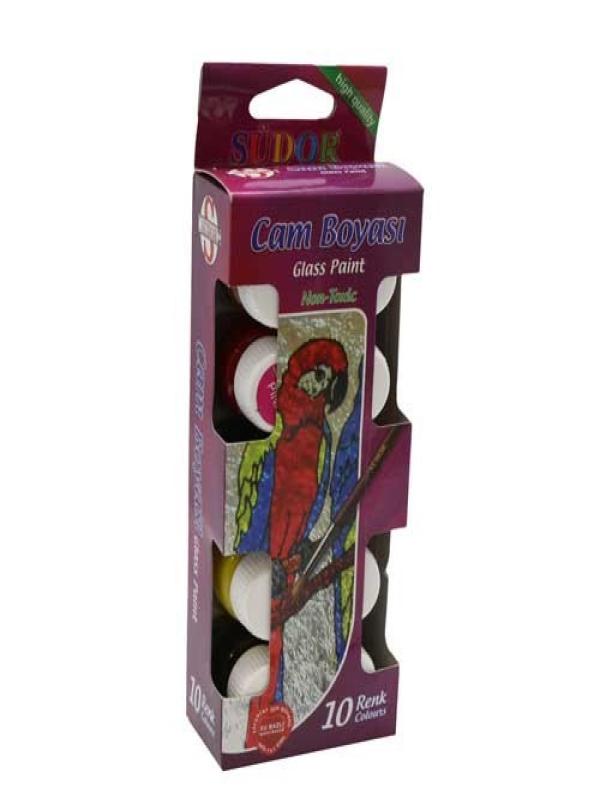 SÜDOR 10 LU CAM BOYASI 20 ML SD322S