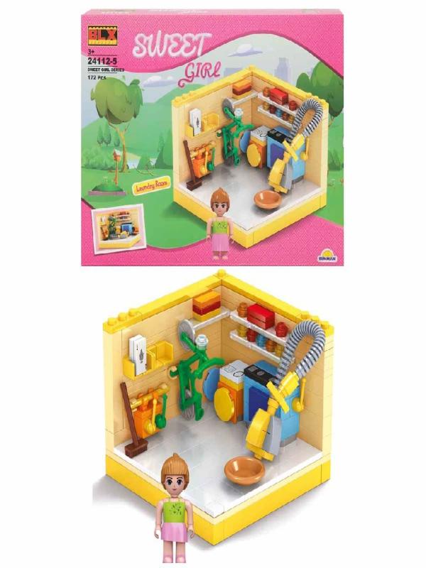 SUN BLX-SWEET GIRL SET APARTMAN TEMİZLİK ODASI 1FGR.172PRÇ.24112-5