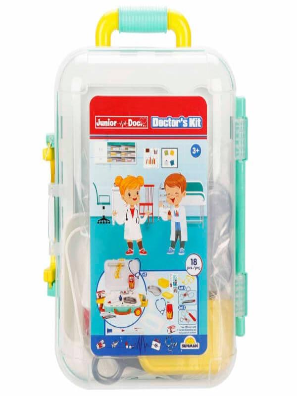SUN DOKTOR SET ÇEKÇEKLİ BAVUL 18PRÇ.S00004676