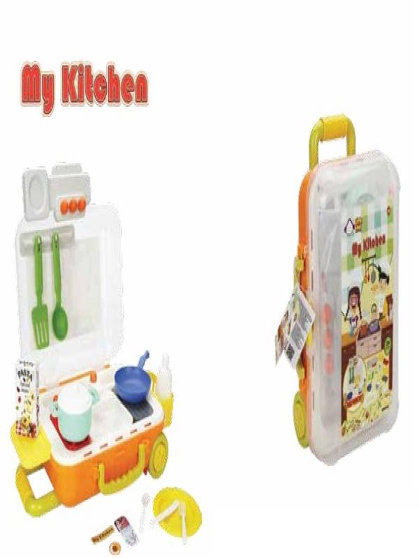 SUN MUTFAK SET ÇEKÇEKLİ BAVUL 24PRÇ.S01004636