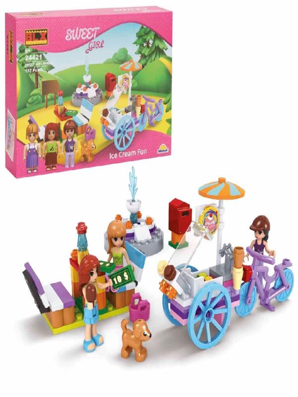 SUN SWEET GIRL SET DONDURMA EĞLENCESİ 3FGR.157PRÇ. 24421