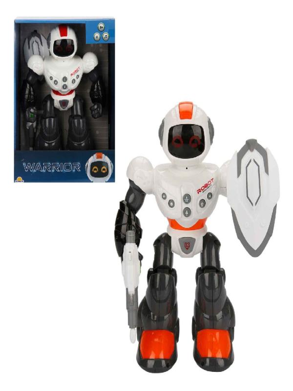 SUN-RST-ROBOT SAVAŞÇI 29CM.MÜZİK/IŞIK B/O 3R.