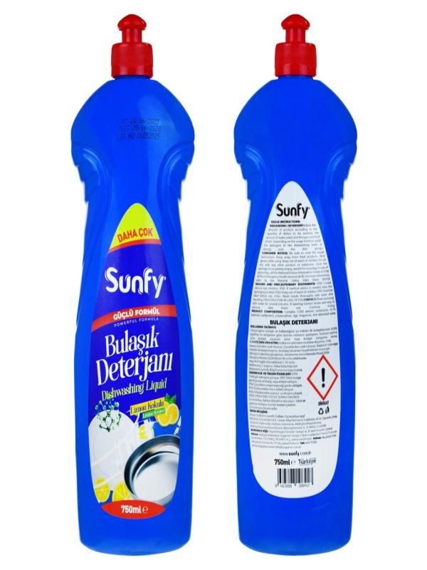 SUNFY BULAŞIK DETERJAN 750 ML LİMON