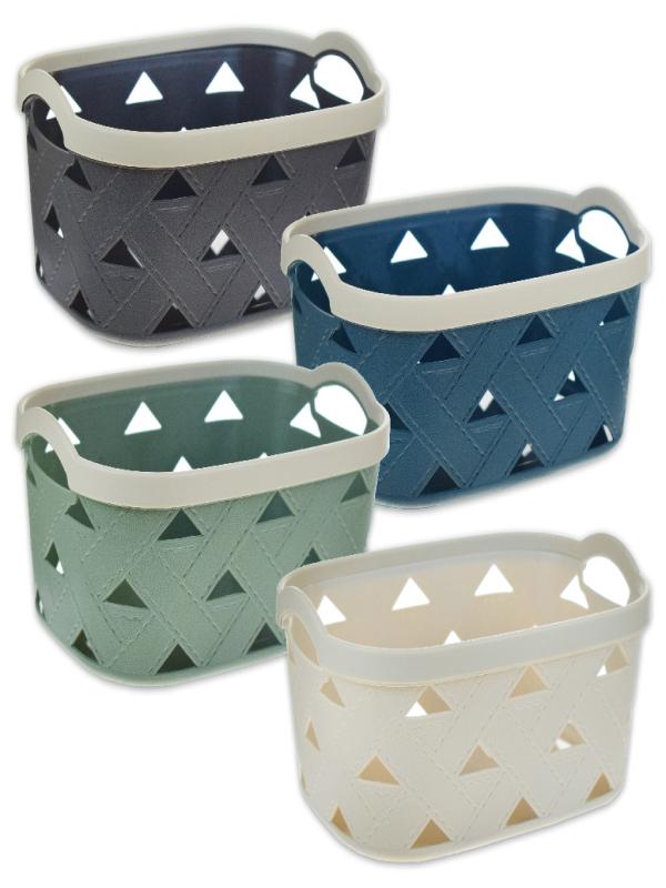 SUNPLAST DERİ DESENLİ SEPET 1,9 LT SD-5001