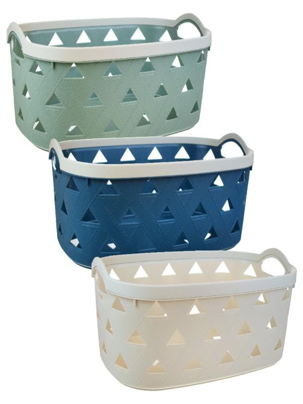 SUNPLAST DERİ DESENLİ SEPET 23 LT SD-5007