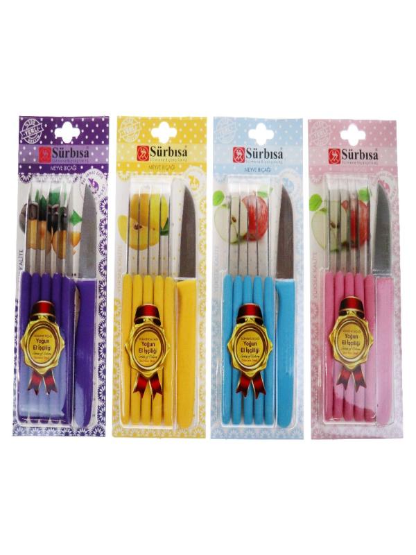 SÜRBISA 6LI MEYVE BIÇAK 61007