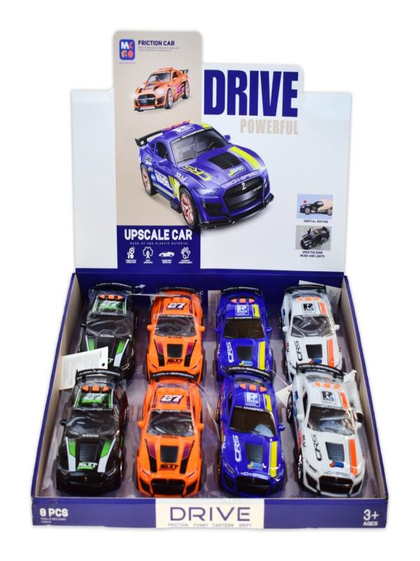 SÜRTMELİ IŞIKLI SESLİ ARABA D700-09