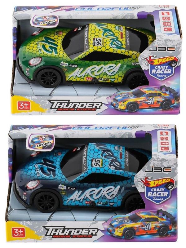 SÜRTMELİ NEON RENKLİ RALLİ ARABASI JU688-22