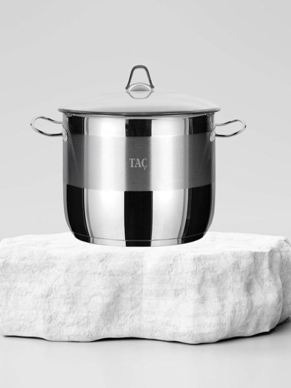 TAÇ BENGÜ PRO DERİN ÇELİK TENCERE NO:34 8087