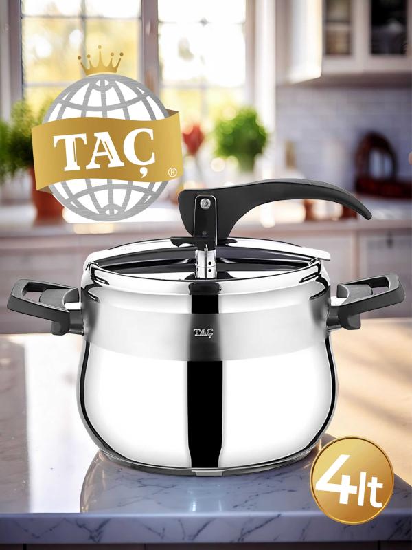 TAÇ BENGÜ PRO DÜDÜKLÜ TENCERE 4 LT 4622
