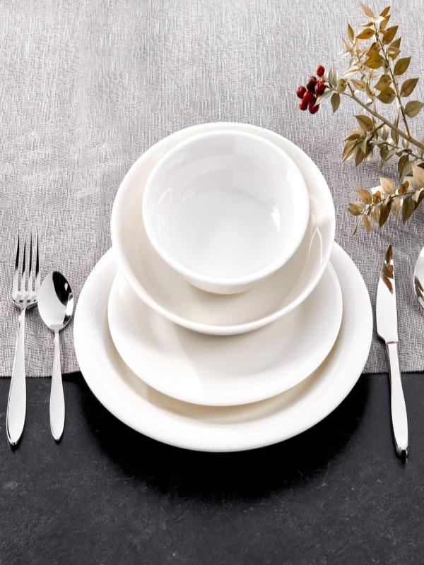 TAÇ CLASSY LENORA 24 PARÇA PORSELEN YEMEK TAKIMI TAÇ-2321