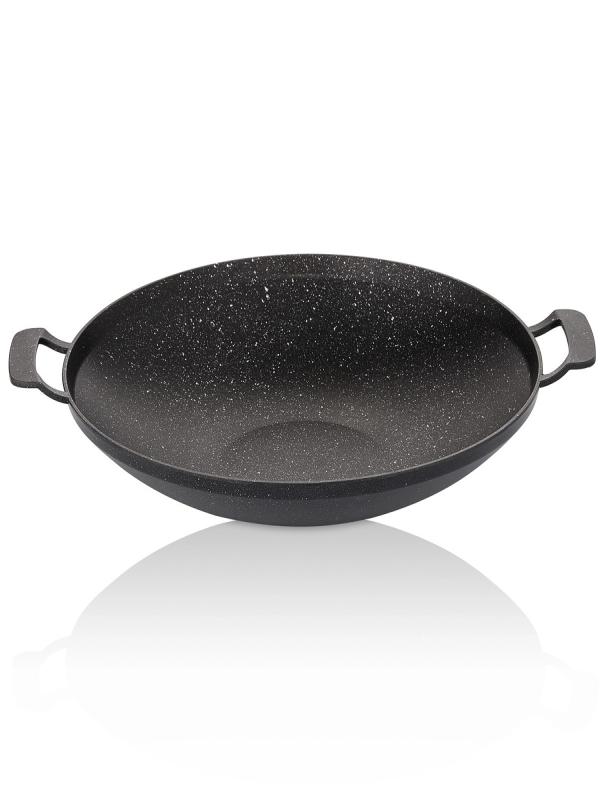 TAÇ DÖKÜM ÇOK AMAÇLI SAÇ TAVA 34 CM SİYAH TAÇ-6340