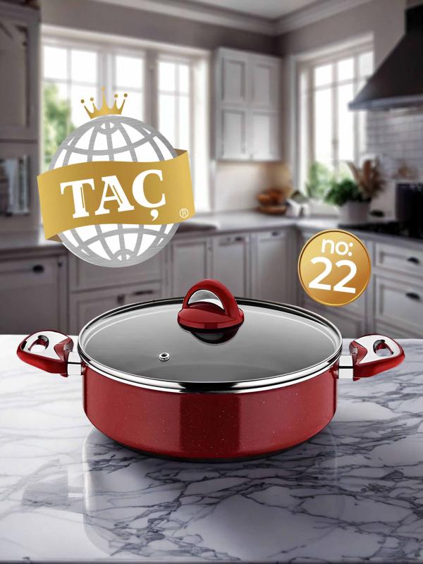 TAÇ GRANİT BASIK TENCERE NO:22 1114