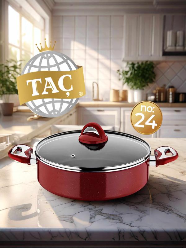 TAÇ GRANİT BASIK TENCERE NO:24 1115