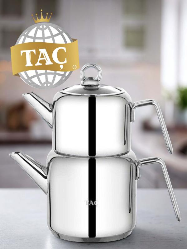 TAÇ HERA JUMBO ÇAYDANLIK TAKIMI PLATİN 5923