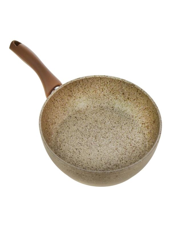 TAÇ ULTRA GRANİT KALIN EZME TAVA CAPPUCCINO 24 CM TAÇ-4969