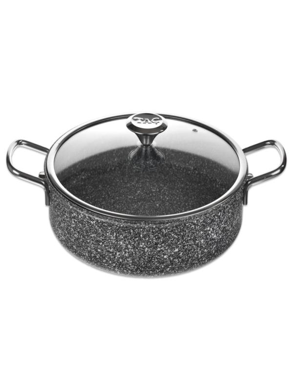 TAÇ ULTRA GRANİT METAL SAP BASIK TENCERE 32 CM 8114