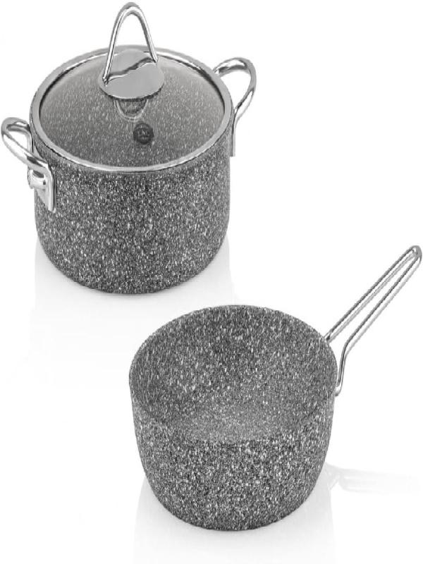 TAÇ ULTRA KLASİK 2 Lİ TENCERE TAVA SET 26 CM 3519