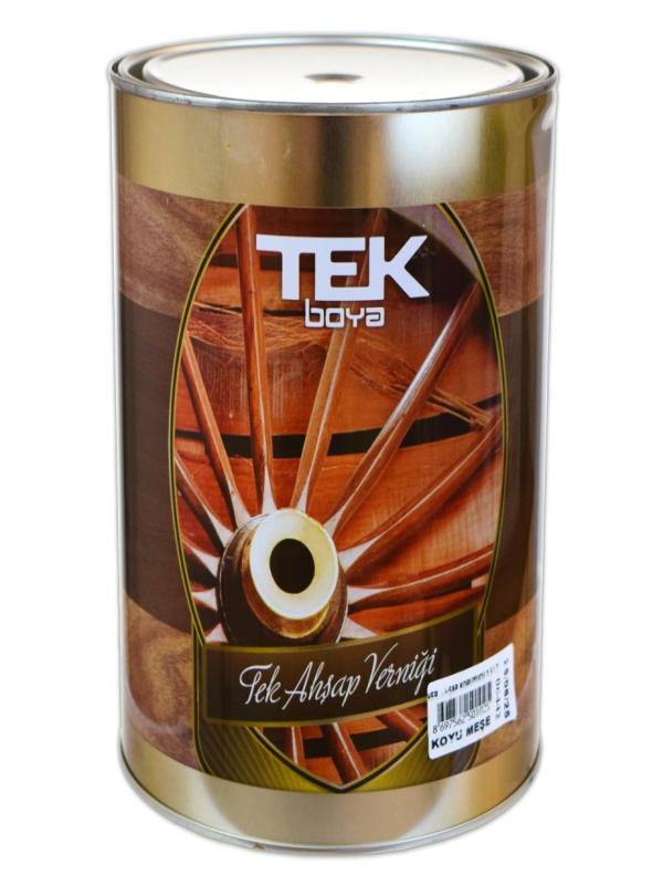 TEK AHŞAP KORUYUCU VERNİK 2,5 LT KOYU MEŞE