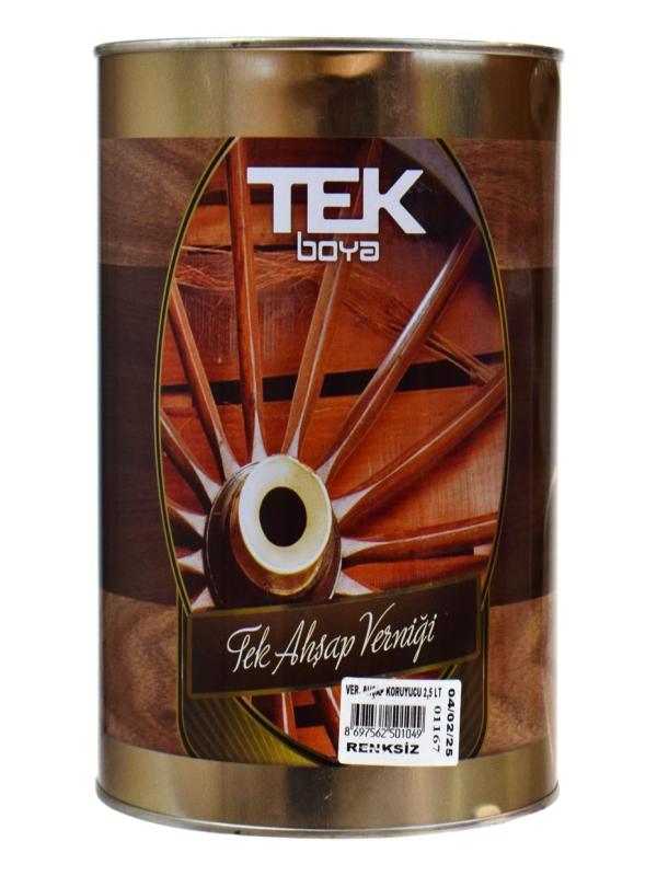 TEK AHŞAP KORUYUCU VERNİK 2,5 LT RENKSİZ