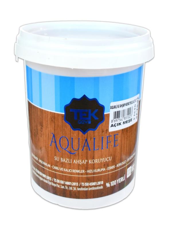 TEK AQUALİNE AHŞAP KORUYUCU BOYA 0,75 LT AÇIK MEŞE