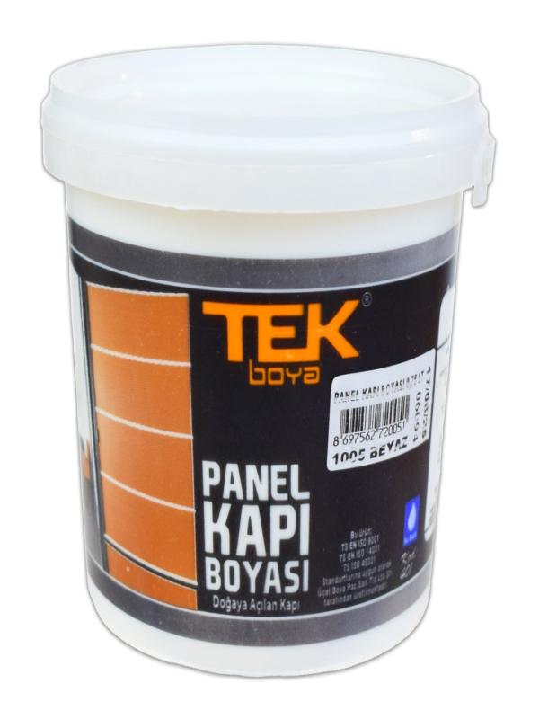 TEK PANEL KAPI BOYASI 0.75 LT BEYAZ