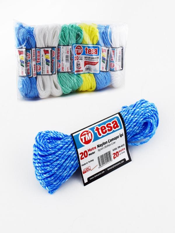 TESA ÇAMAŞIR İPİ PLS. 20MT TM-415