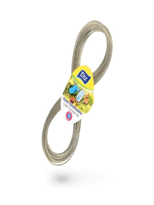 TİTİZ ÇELİK ÇAMAŞIR İPİ 10MT TP-448