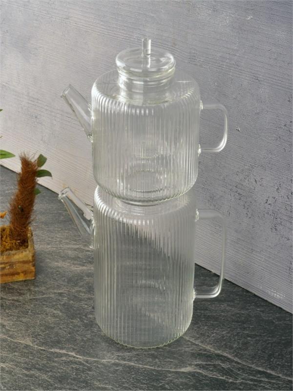 TOHANA CAM ÇAYDANLIK SETİ THN76385