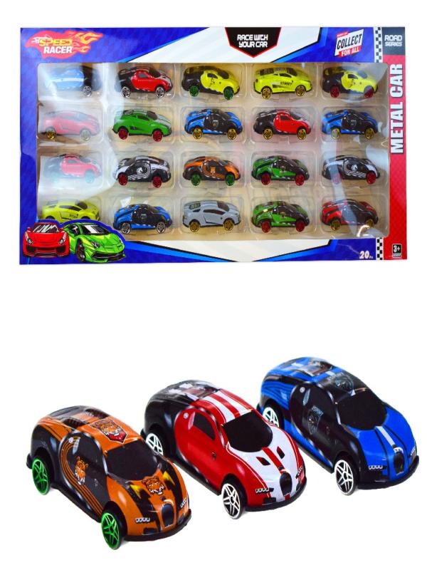 TOY-35 20Lİ SPEED RACER METAL ARABA