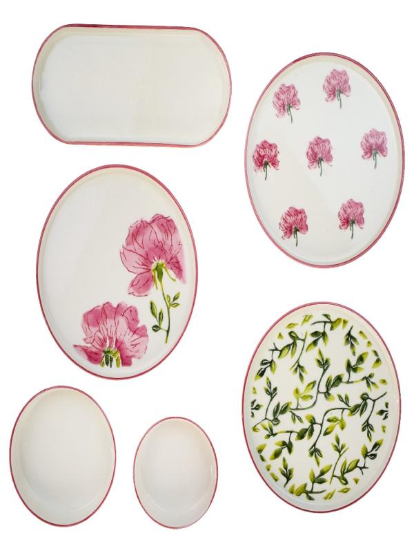 TUTKU ROSE TOKYO KAHVALTI SETİ 14 PRÇ