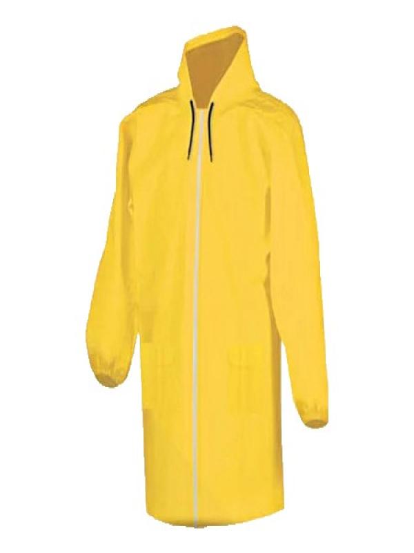 TYSON LÜX YAĞMURLUK SARI (FERMUARLI) TYS9035