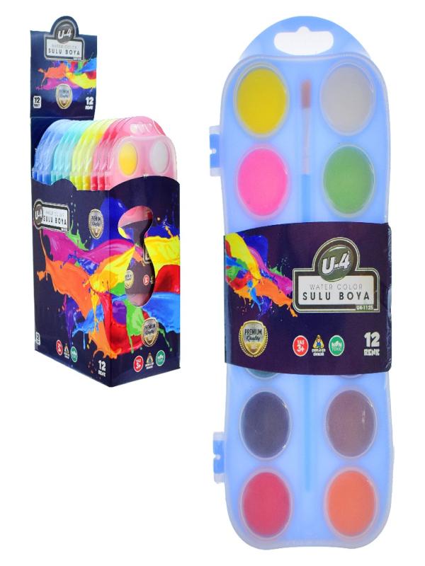 U-4 12 Lİ LÜX SULUBOYA 1125