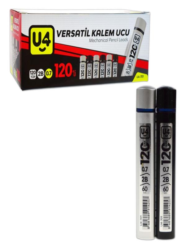 U-4 KALEM UCU 120 Lİ 0.7 701
