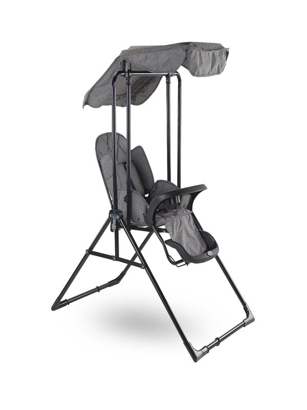 ÜMİT BH LÜKS YATARLI SALINCAK GRİ KIRÇILLI 804