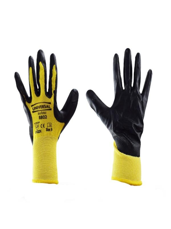 UNİVERSAL 8802 TECHNO SARI-SİYAH ELDİVEN NO:9 CE-02