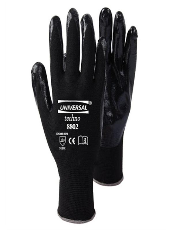 UNİVERSAL 8802 TECHNO SİYAH ELDİVEN NO:9 CE-02