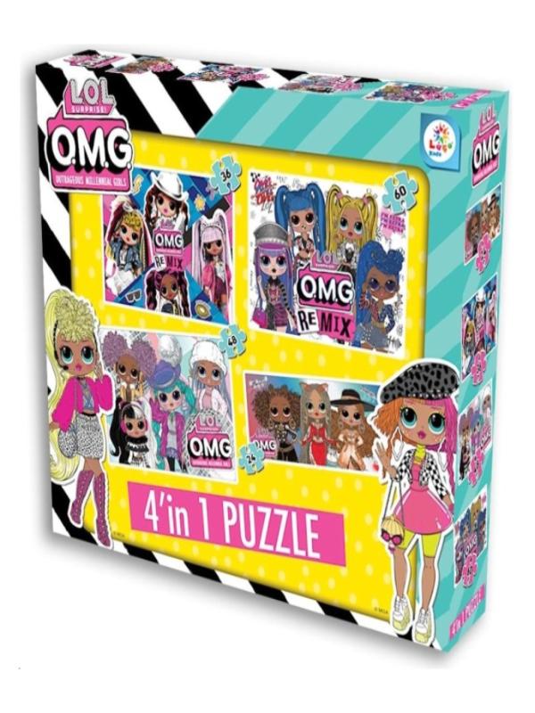 UTKU LOL OMG 4IN1 PUZZLE OMG7663